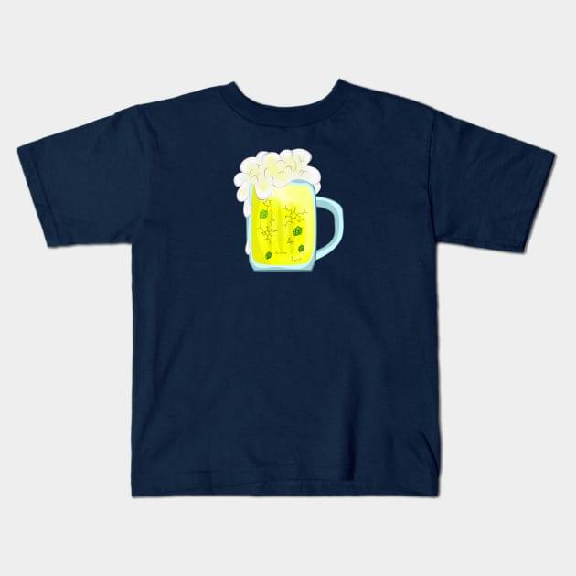 Beer chemistry Kids T-Shirt by MariRiUA